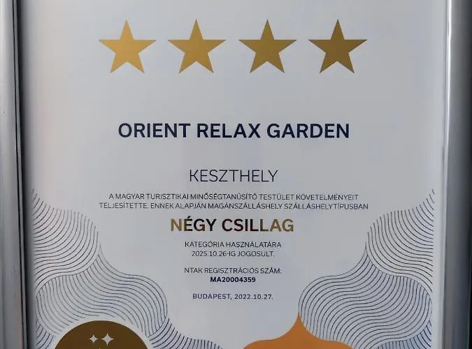 Orient Relax Garden Apartament Keszthely